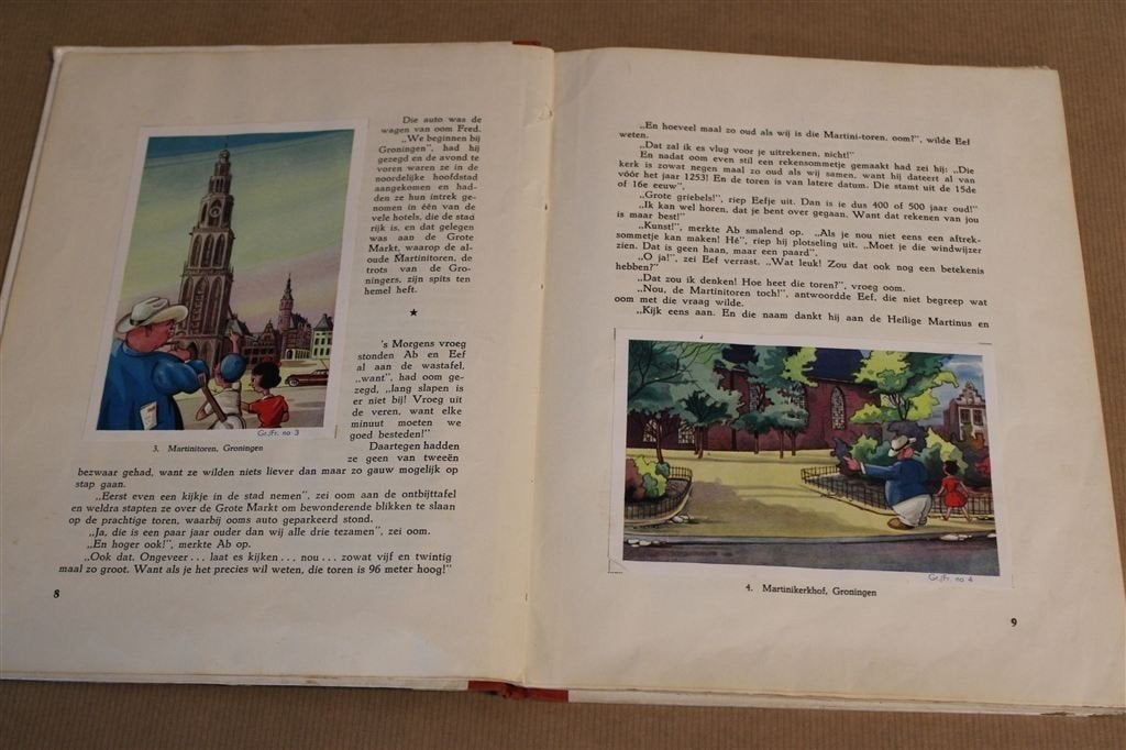 Met Ab en Eef langs veld en dreef. Compleet album., Boeken, Verzenden, Gelezen