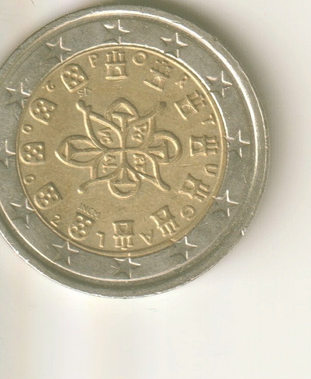 2 euro 2002 portugal, Postzegels en Munten, Munten | Europa | Euromunten, Verzenden, Portugal, 2 euro