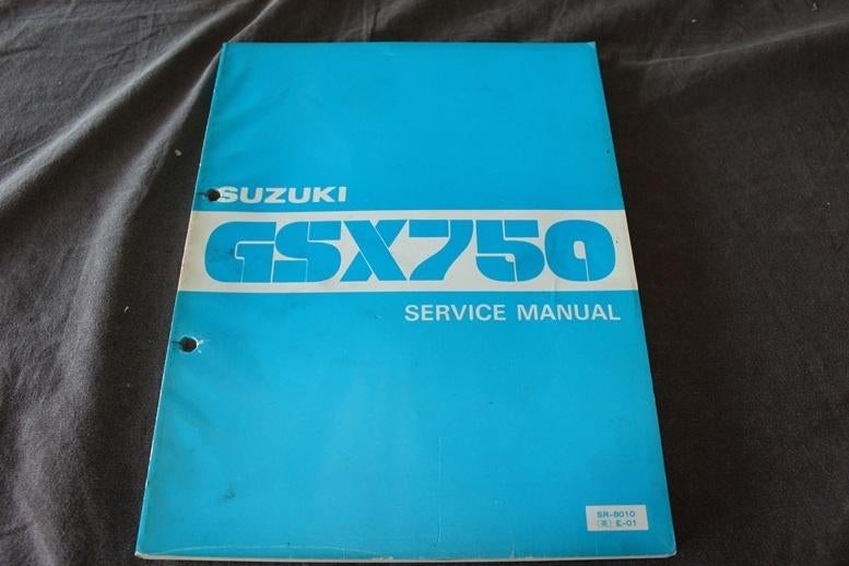 Suzuki GSX750 1979 / 1980 motorcycle service manual, Motoren, Handleidingen en Instructieboekjes, Ophalen of Verzenden, Suzuki