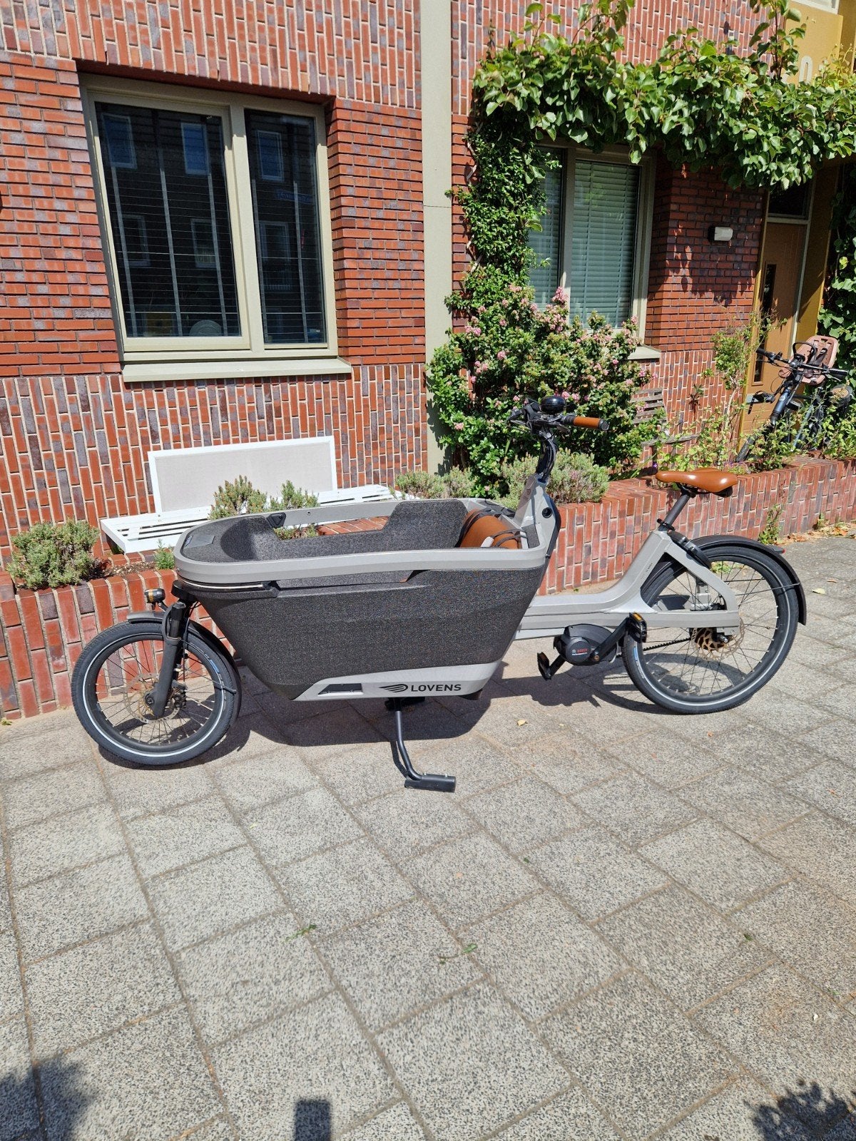Lovens Explorer 65 Bakfiets - Slechts 1700km, recent service, Elektrisch, Zo goed als nieuw, 2 kinderen, Schijfrem
