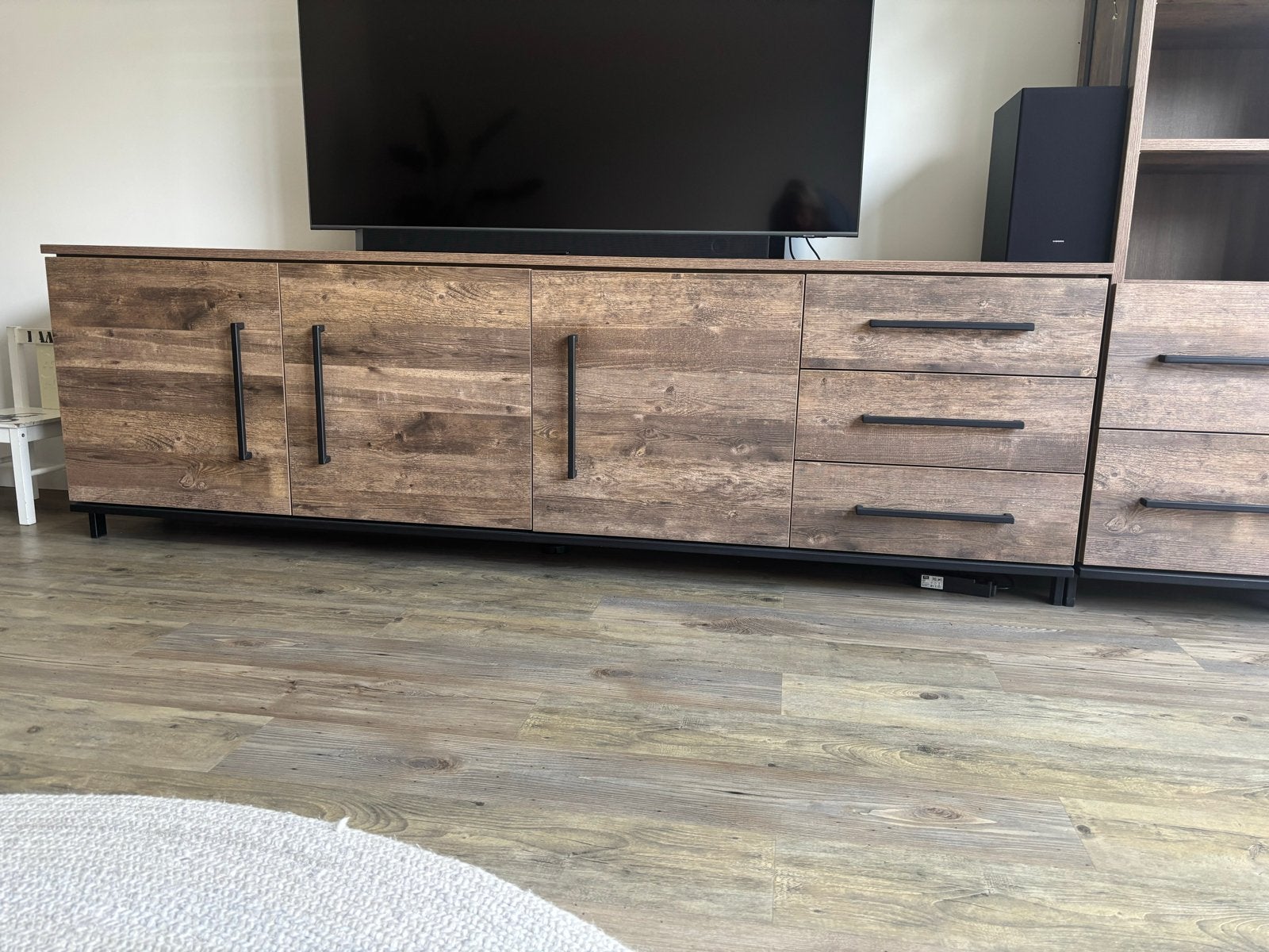 Woonexpress Middelburg dressoir 250cm, Ophalen, Zo goed als nieuw, 200 cm of meer, Met lade(s)