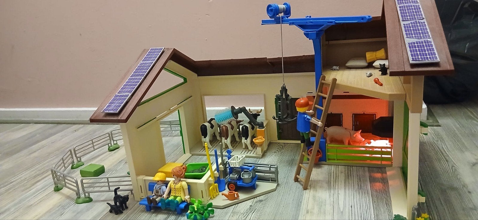 Playmobil Boerderij met Dieren en Accessoires, Ophalen, Gebruikt, Jongen of Meisje