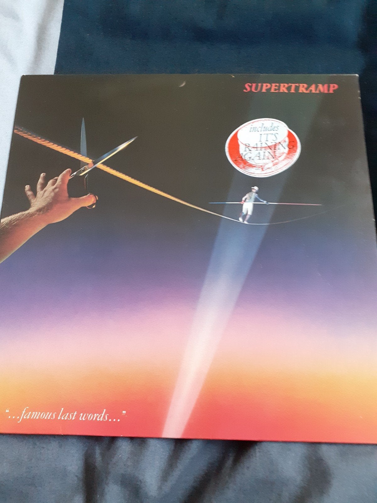 Elpee Supertramp.  Famous last words, Ophalen of Verzenden