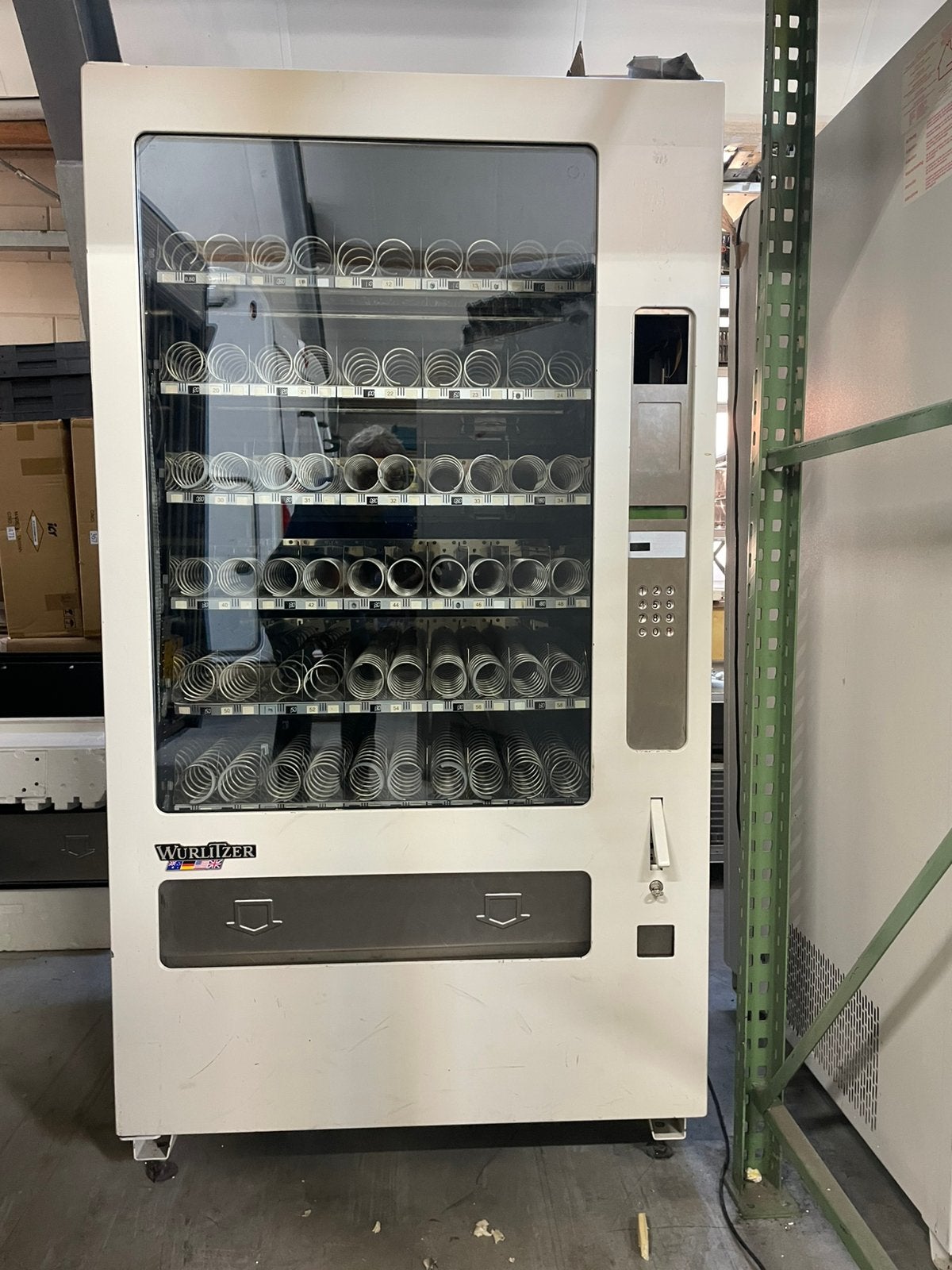Wurlitzer Snack automaat, Ophalen, Gebruikt