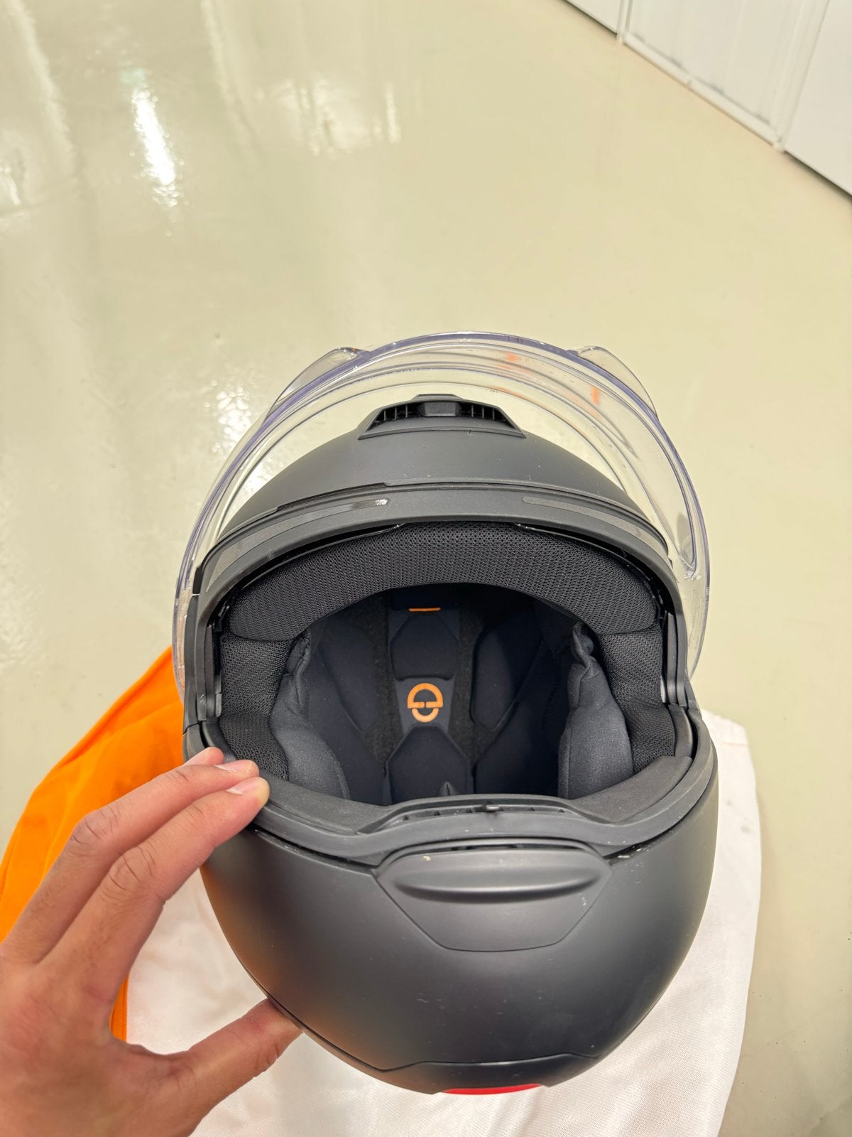 Schuberth C4 pro - Mat Zwart, Motoren, Overige merken, M, Systeemhelm, Ophalen of Verzenden