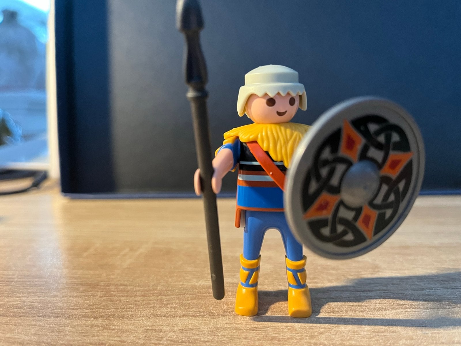 Playmobil Viking met speer en schild, Losse onderdelen, Zo goed als nieuw, Figuren, Historisch