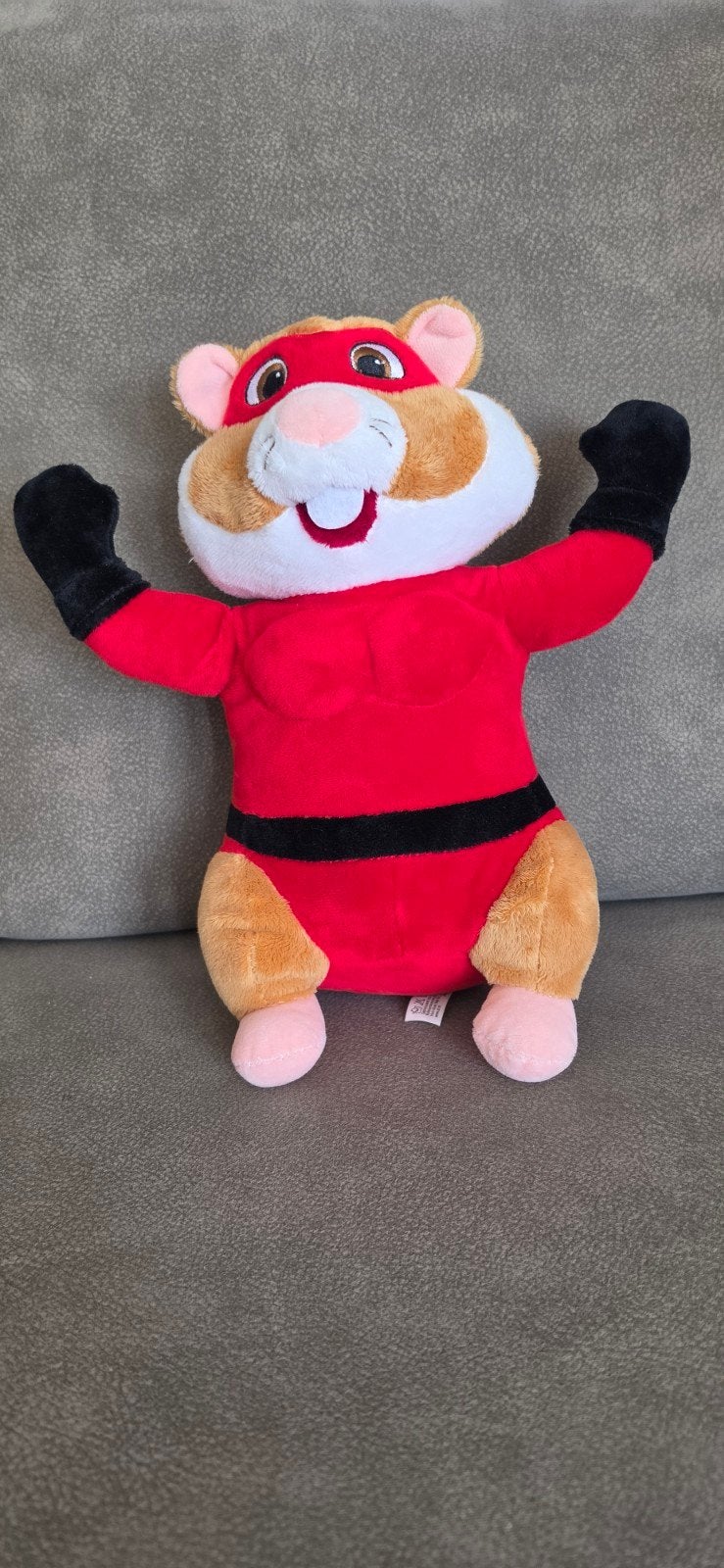 Superheld Hamster Knuffel - Zo goed als nieuw, Ophalen, Albert Heijn, Hamster, Zo goed als nieuw