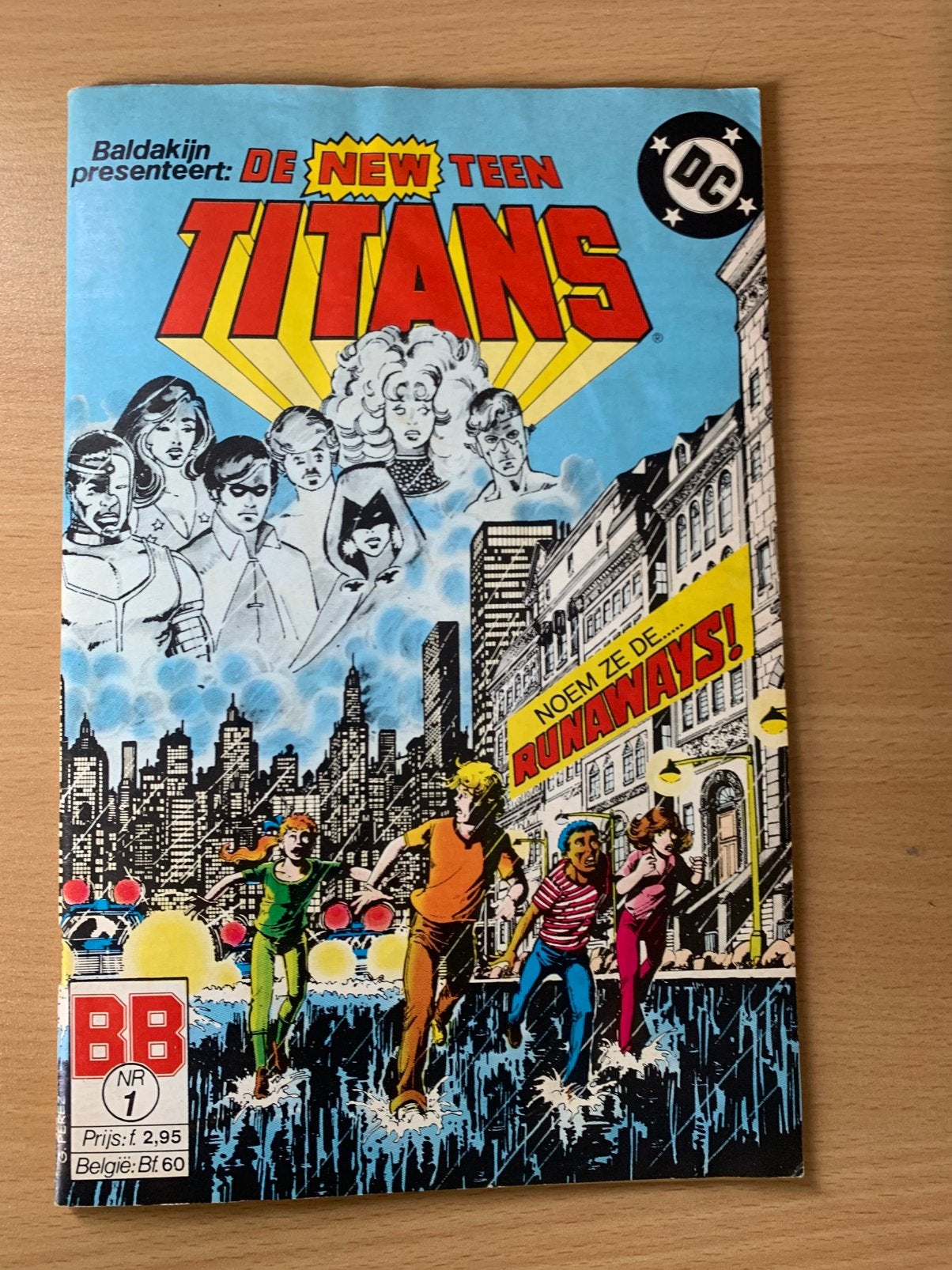 De New Teen Titans nr 1 comic, Eén comic, Ophalen of Verzenden, Zo goed als nieuw, Amerika