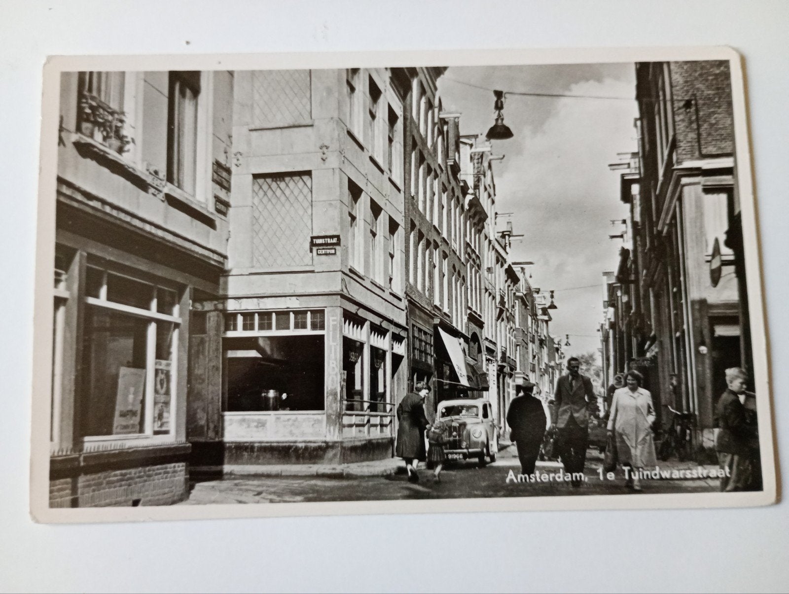 Amsterdam Jordaan 1e Tuindwarsstraat, Ophalen of Verzenden, 1940 tot 1960, Ongelopen, Noord-Holland