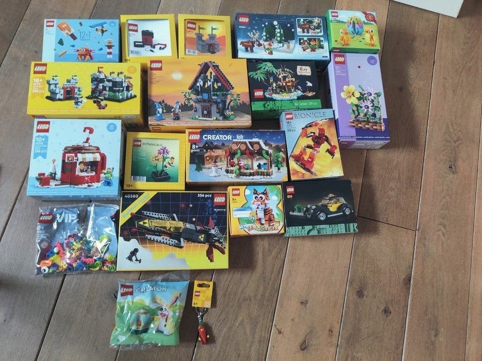 19x LEGO Gift With Purchase (GWP) sets - Nieuw!, Ophalen of Verzenden, Nieuw