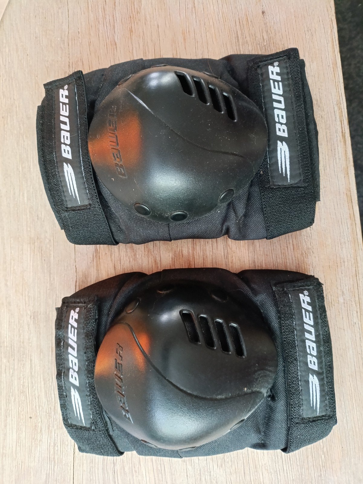 SFR Triple Pad Set & Bauer kniebeschermers, Ophalen of Verzenden, Gebruikt, Bescherming