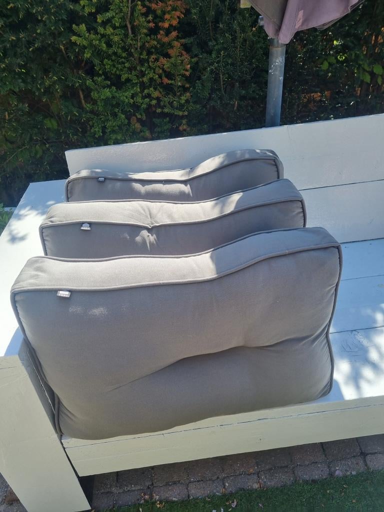 Pallet kussens 3 zit en 3 rug, Ophalen of Verzenden