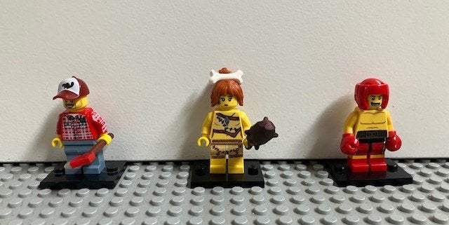 Enkele Lego Serie 5 minifiguren, 8805, Gebruikt, Lego, Ophalen of Verzenden, Minifiguren serie