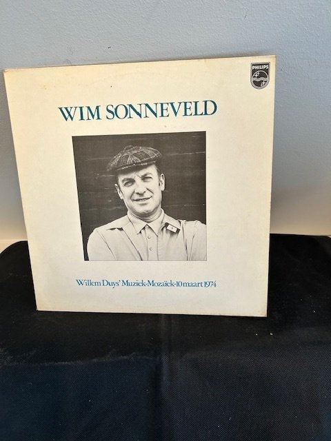 Wim Sonneveld "Willem Duy`s Muziek-Mozaiek-10 mart 1974", Cd's en Dvd's, Ophalen of Verzenden, Zo goed als nieuw, 12 inch, Levenslied of Smartlap