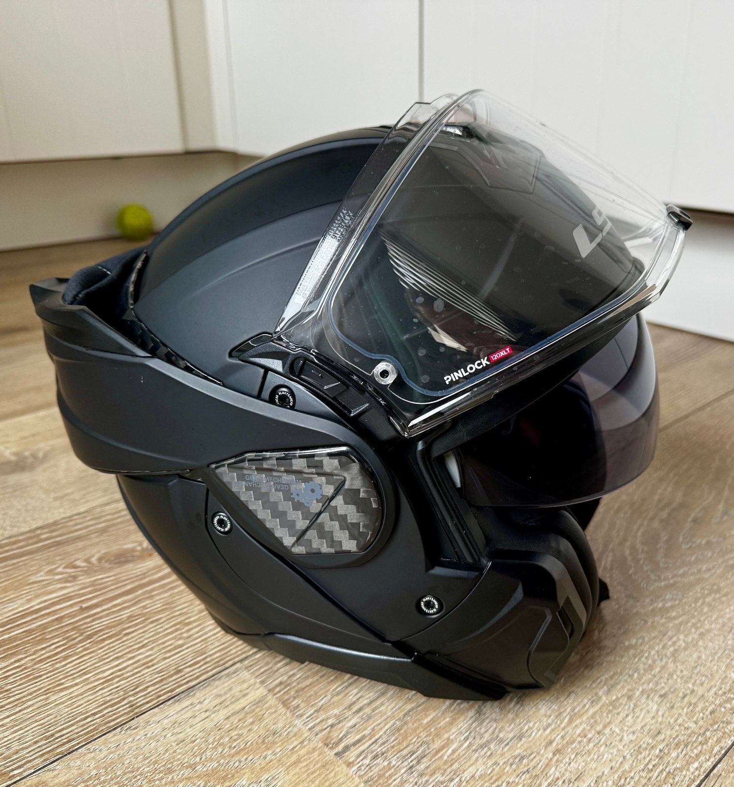LS2 Advant 2 systeemhelm voor de motor Z.G.A.N., Motoren, Kleding | Motorhelmen, Systeemhelm, Kinderen, L, Tweedehands