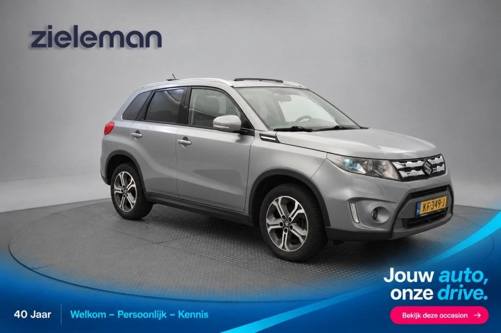 Suzuki VITARA 1.6 High Executive - Panorama, Carplay, Camera, Auto's, Keurmerk '100% Onderhouden', Euro 6, 4 cilinders, Met garantie (alle)