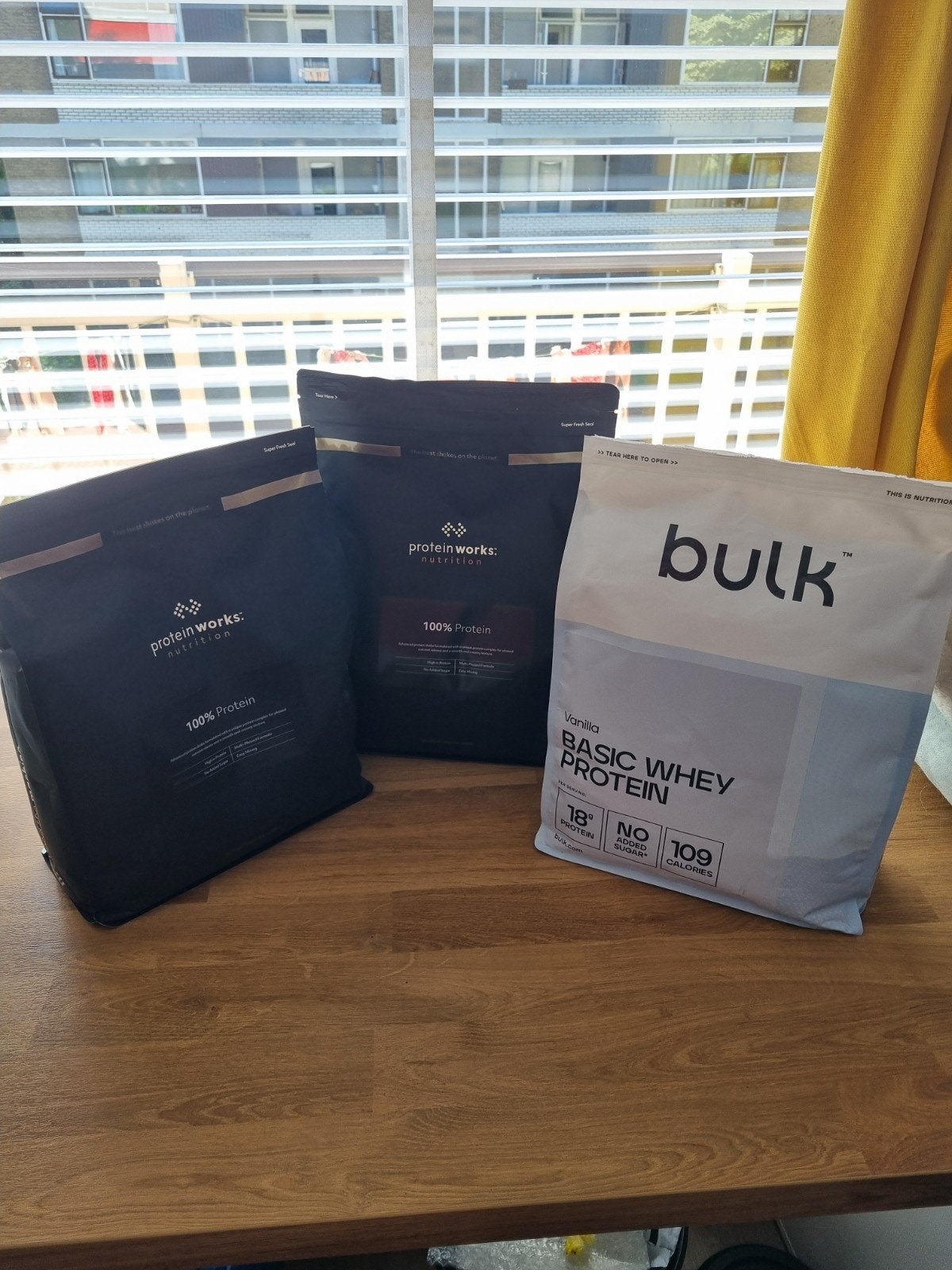 Bulk & Protein Works Vanille Crème Proteïne Poeder (5kg), Ophalen, Nieuw, Poeder of Drank