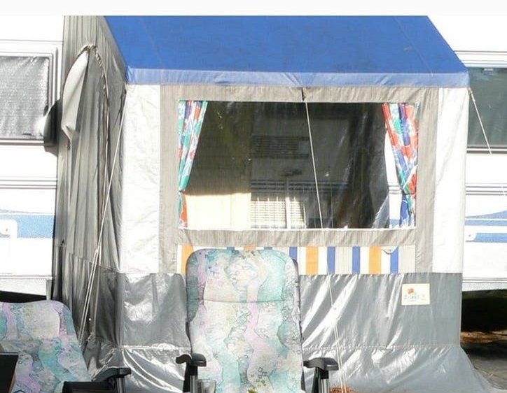 Wintertentje caravan, Gebruikt, Opvouwbaar, Overige typen, Minder dan 4 meter