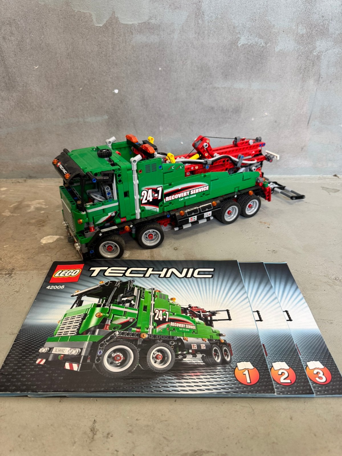 Lego Technic Sleeptruck (42008), Lego, Ophalen of Verzenden, Zo goed als nieuw, Technic