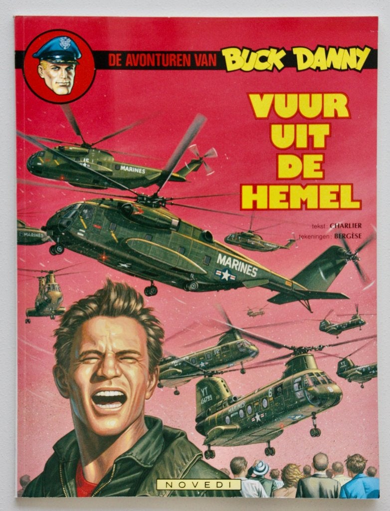 Buck Danny - 43. Vuur uit de hemel (1986), Boeken, Eén stripboek, Ophalen of Verzenden, Zo goed als nieuw