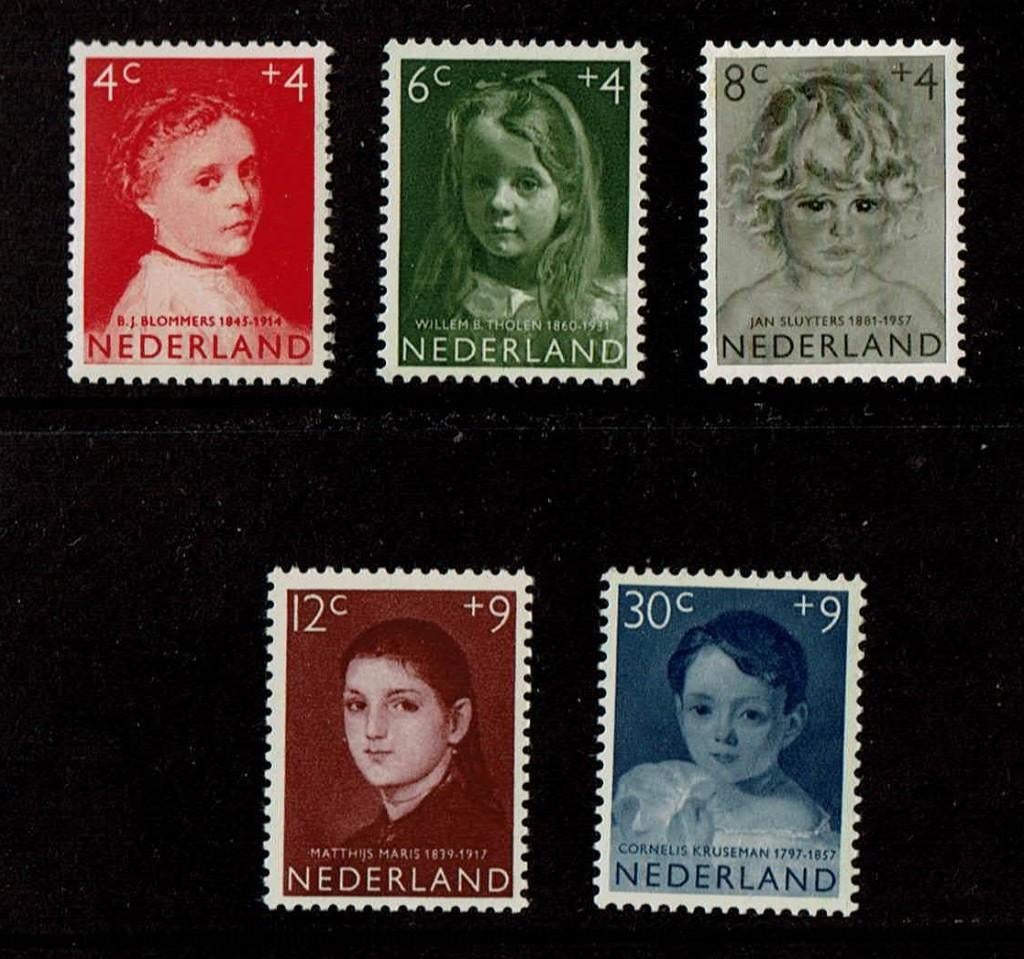 Nederland NVPH 702-706 postfris, Verzenden, Na 1940, Postfris