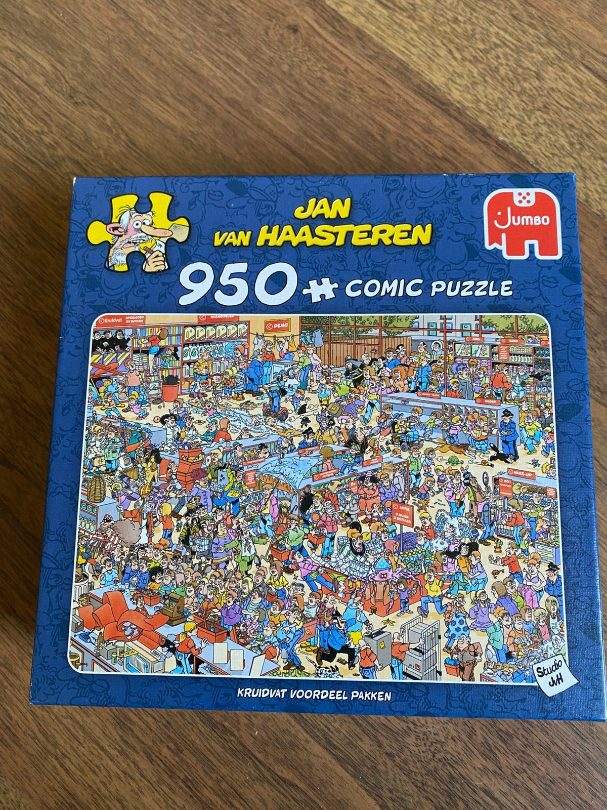Jan van Haasteren 950 stukjes, Ophalen, 500 t/m 1500 stukjes, Zo goed als nieuw