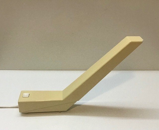Nette vintage wand of tafellamp Dutch Design 1983, Kunststof, Ophalen of Verzenden, Zo goed als nieuw, Minder dan 50 cm