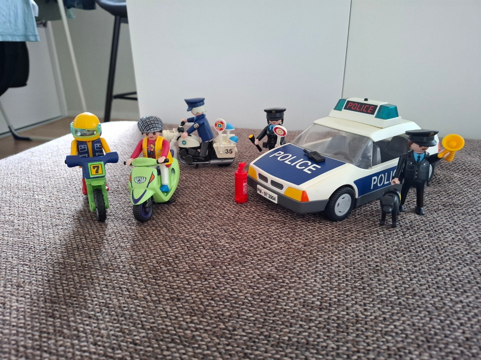 playmobil politie, Kinderen en Baby's, Ophalen of Verzenden, Gebruikt