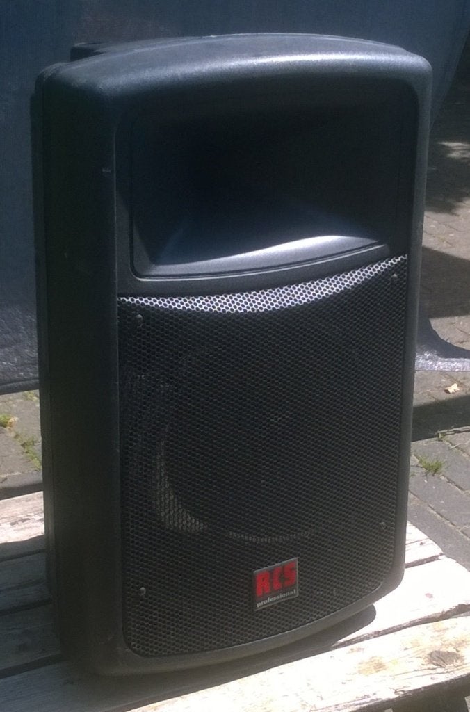 Luidsprekers 12 inch 150 - 300 Watt RCS, 2 stuks, Stereo speakers, Rcs, Ophalen of Verzenden, Zo goed als nieuw