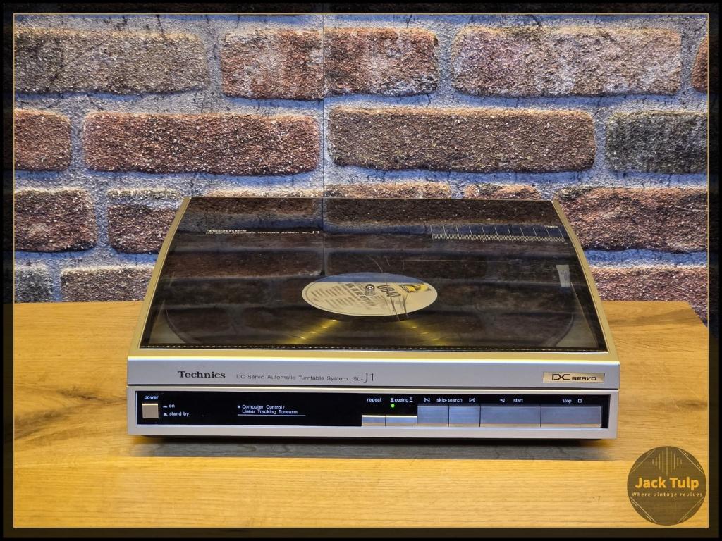 Technics SL-J1 tangentiale platenspeler (26201010323), Audio, Tv en Foto, Platenspelers, Gebruikt, ., Ophalen of Verzenden, .