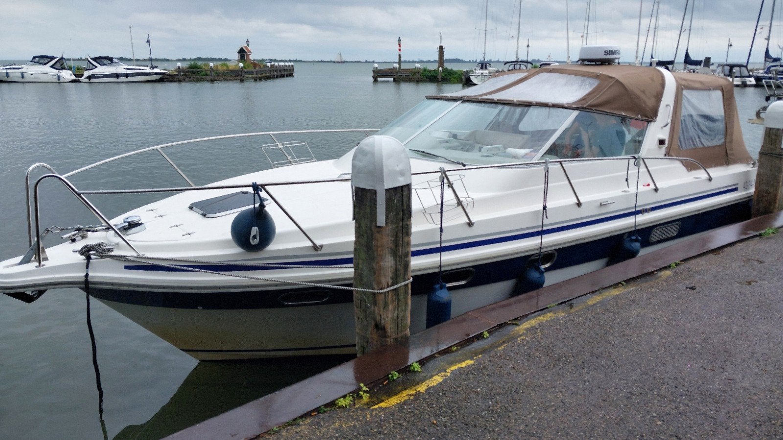 Skilso 33 Sport - Ruime en comfortabele snelvarendemotorb, Ophalen, Overige merken, Gebruikt, Binnenboordmotor