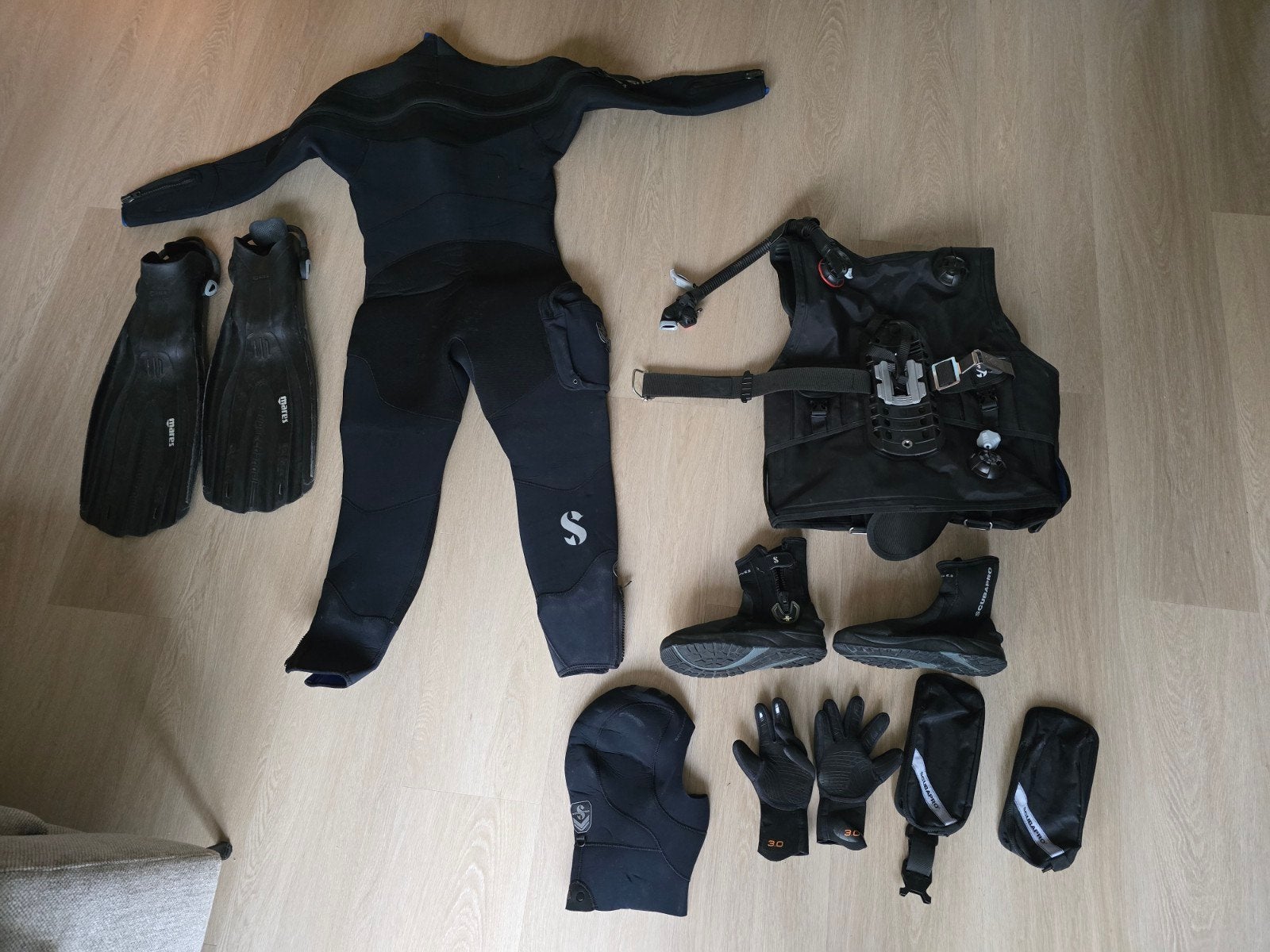 Scubapro duikuitrusting, Ophalen, Gebruikt, Duikpak