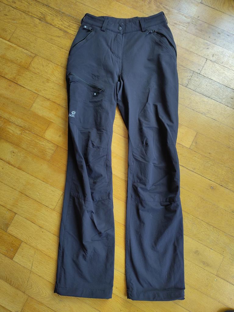 Jack Wolfskin dames outdoorbroek zwart S-XS, Ophalen of Verzenden, Zo goed als nieuw