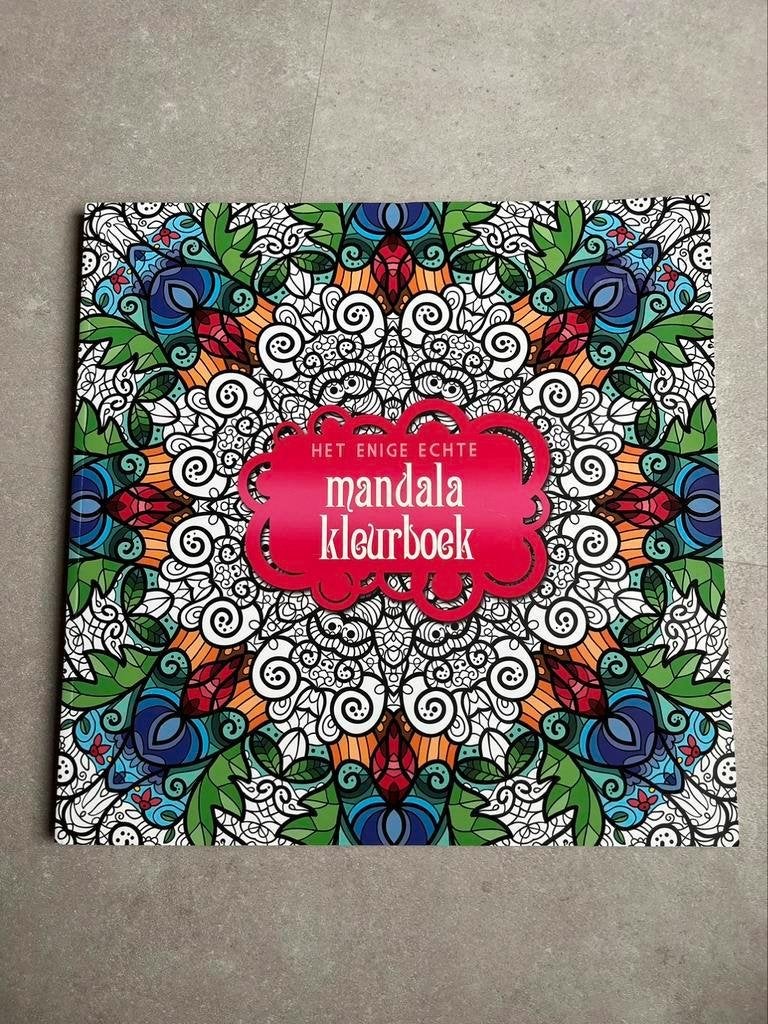 Het enige echte mandala kleurboek, Ophalen of Verzenden, Nieuw, Boek of Gids