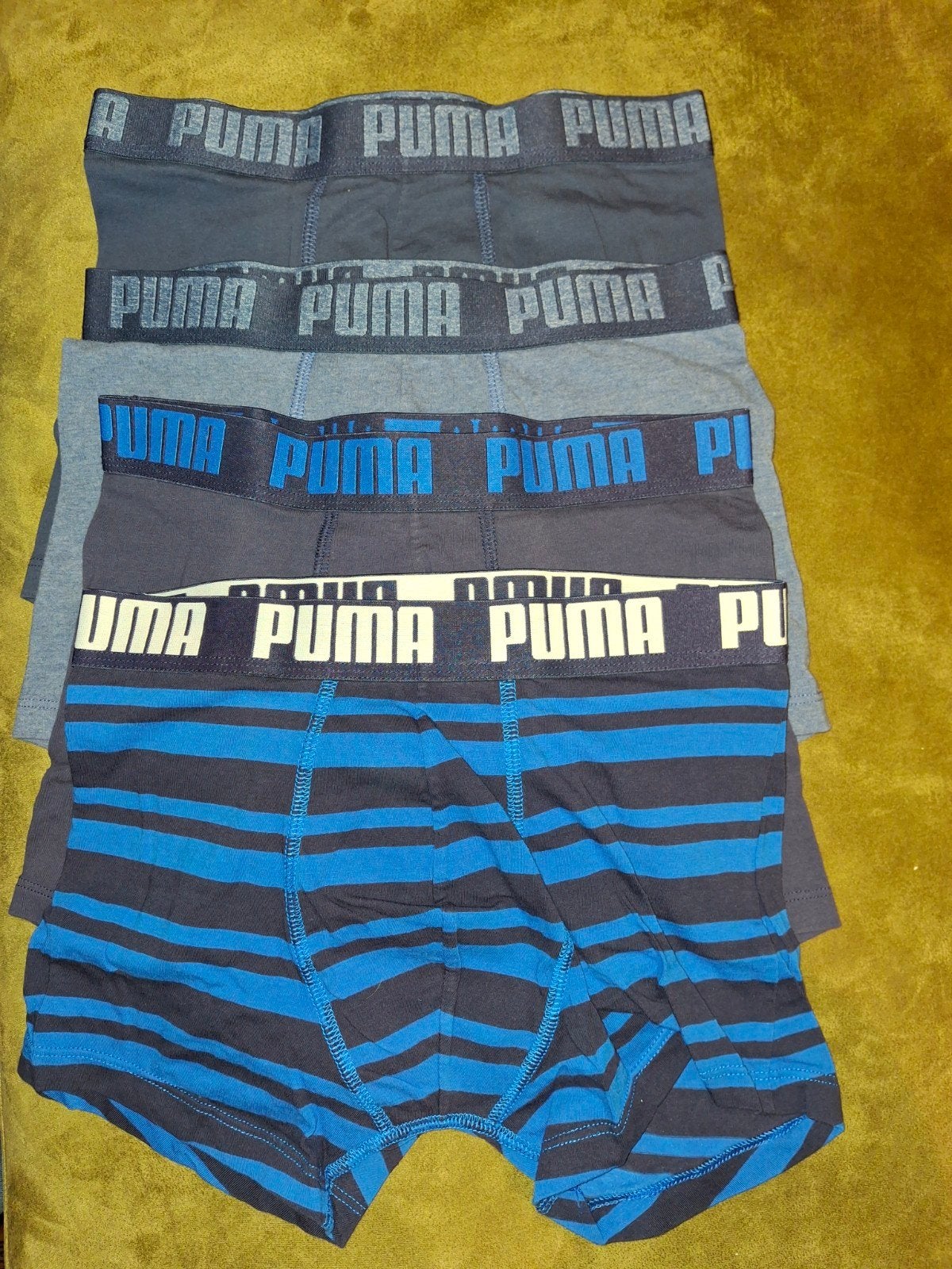 Puma Boxershorts - Set van 4 - Nieuw, Ophalen of Verzenden, Blauw, Puma, Boxer