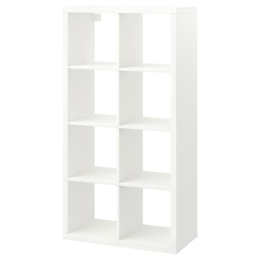 Ikea kallax kast 8 vakken wit, Huis en Inrichting, Kasten | Vitrinekasten, Ophalen, 50 tot 100 cm, Zo goed als nieuw, Minder dan 100 cm