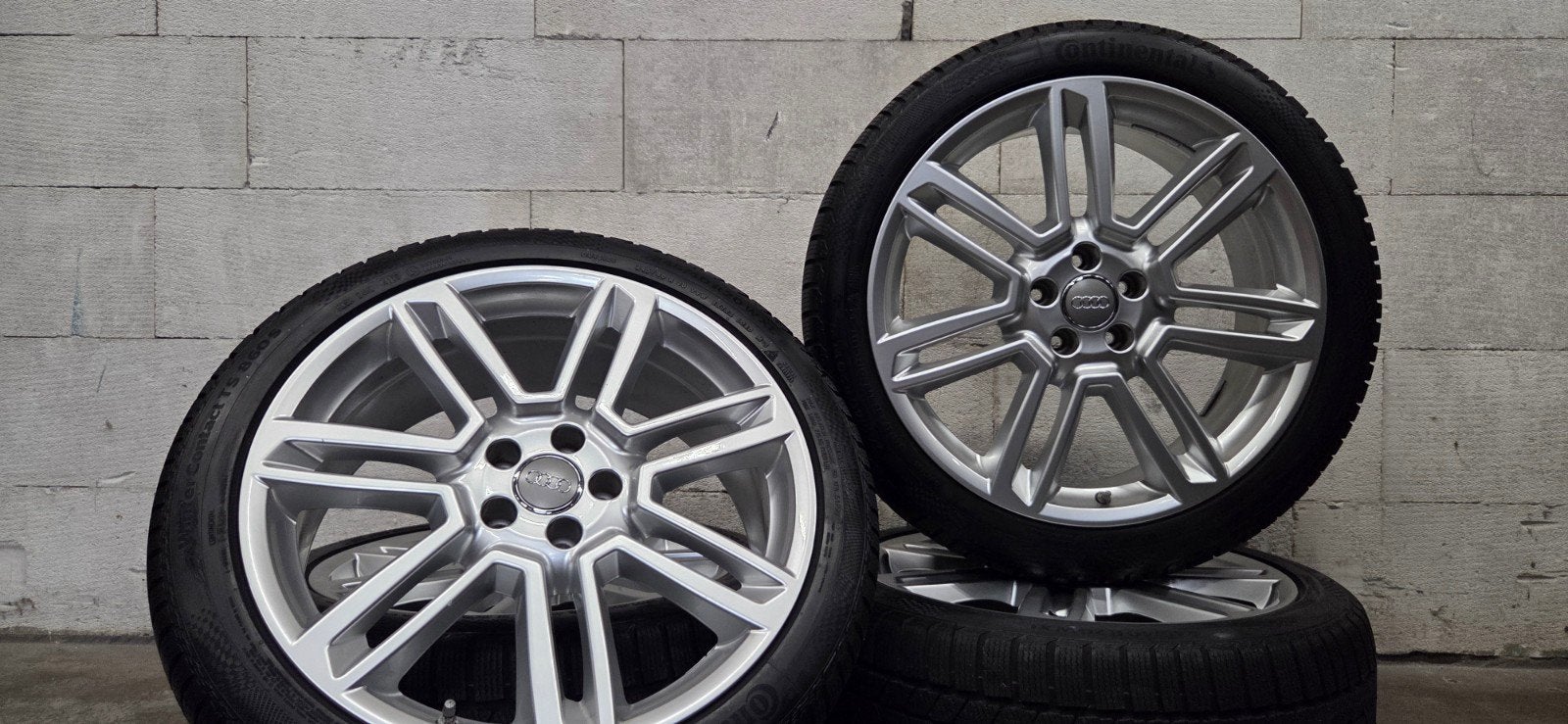 20" Audi A6 S6 C8 4K C7 A7 S7 orig velgen winterbanden 8mm, Banden en Velgen, C, V, Personenwagen