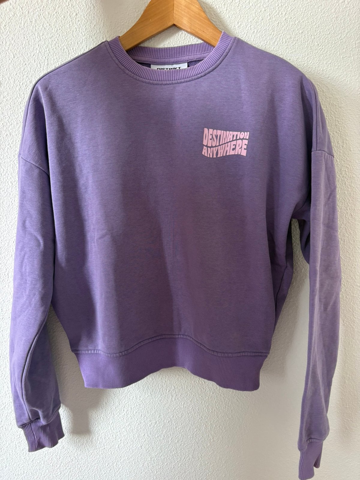 Distrikt trui XXS, Verzenden, Zo goed als nieuw, Maat 34 (XS) of kleiner, Paars