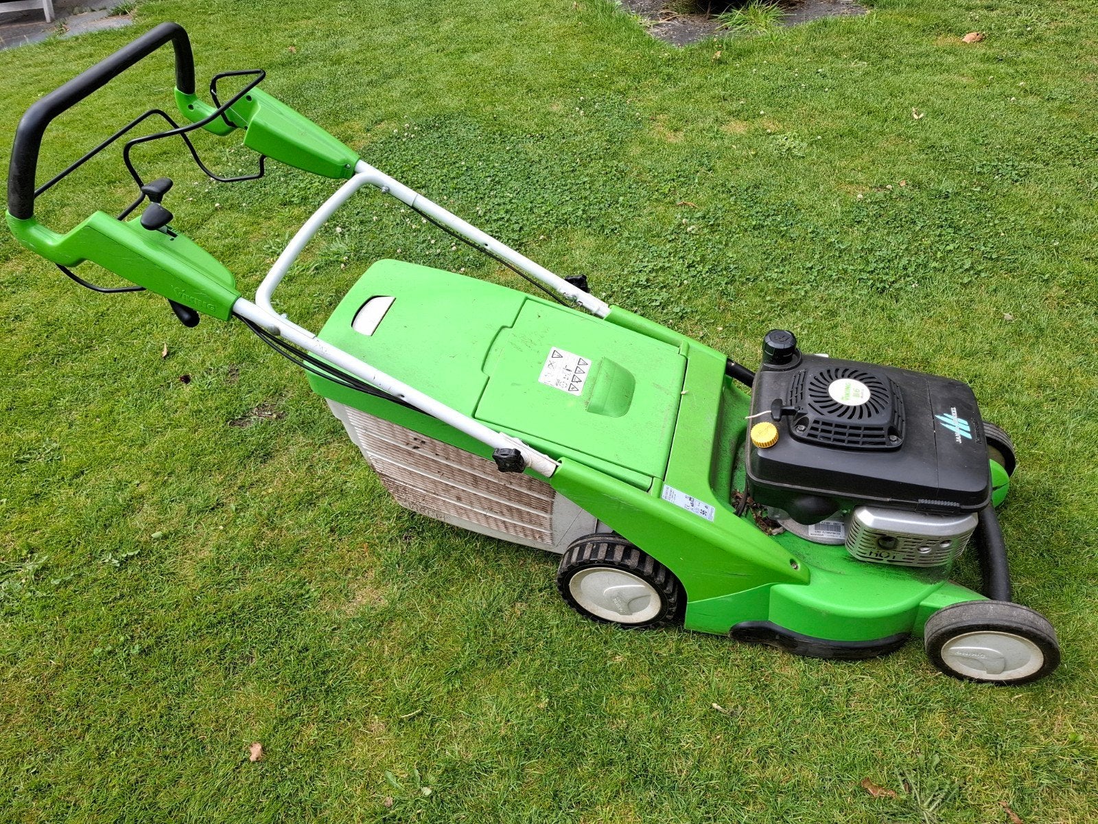 Viking 6 Benzine Grasmaaier - Kawasaki Motor, Tuin en Terras, Ophalen, Cirkelmaaier, Gebruikt, Kawasaki