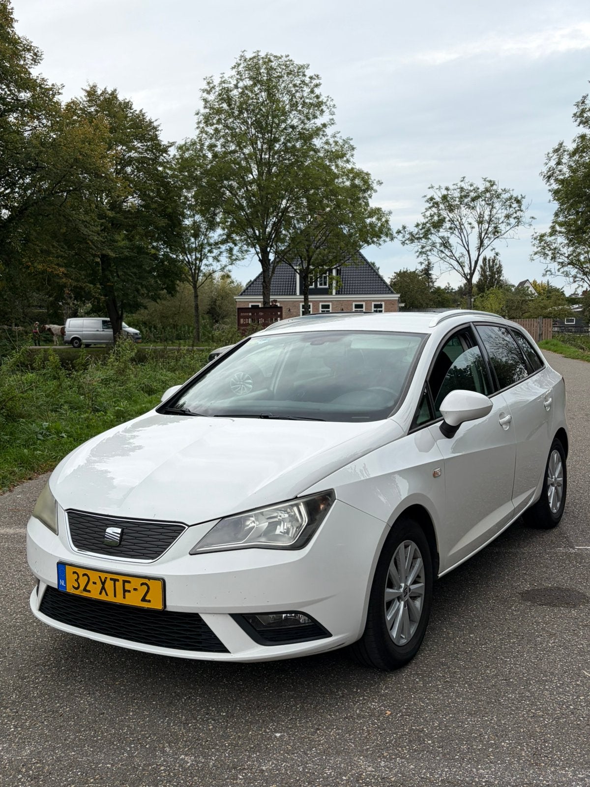 Seat Ibiza 1.2TDI 55KW Ecomotive ST 2012 Wit, Voorwielaandrijving, 74 pk, 1199 cc, Origineel Nederlands