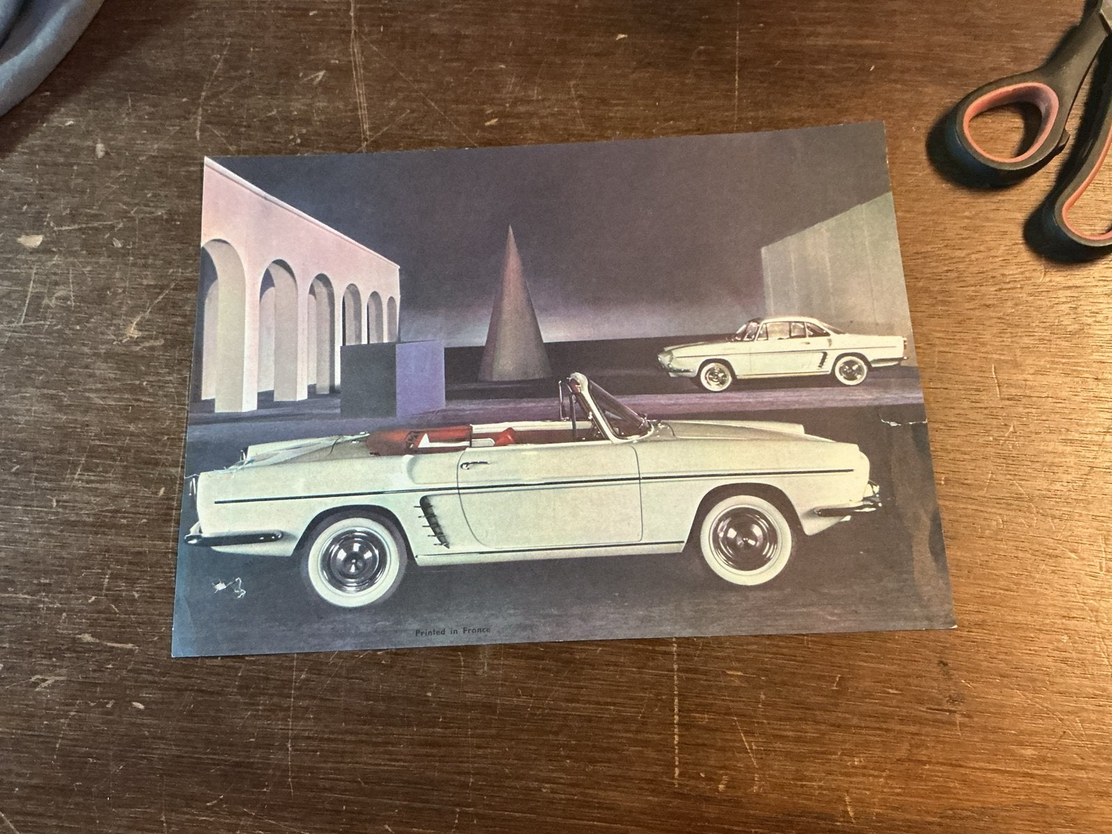Originele Renault Floride brochure uit de jaren '60, Ophalen of Verzenden, Gelezen, Renault