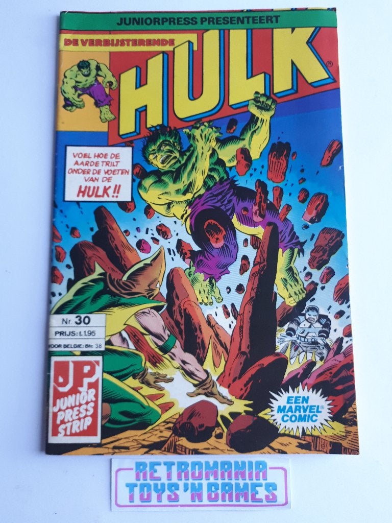 stripboek marvel - de verbijsterende hulk nummer 30, Boeken, Eén stripboek, Verzenden, Gelezen