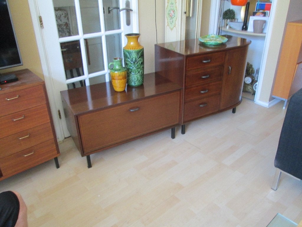 Vintage / Dressoir 60er jaren / Retro / Mid age, Ophalen, Gebruikt, 150 tot 200 cm, Vintage