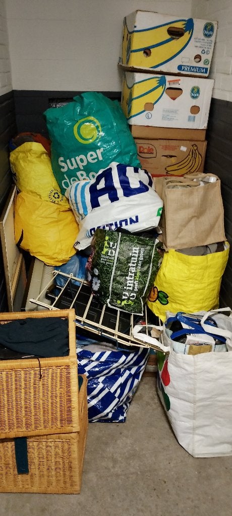 Rommelmarktspullen heel veel voor €15, Ophalen, Gebruikt