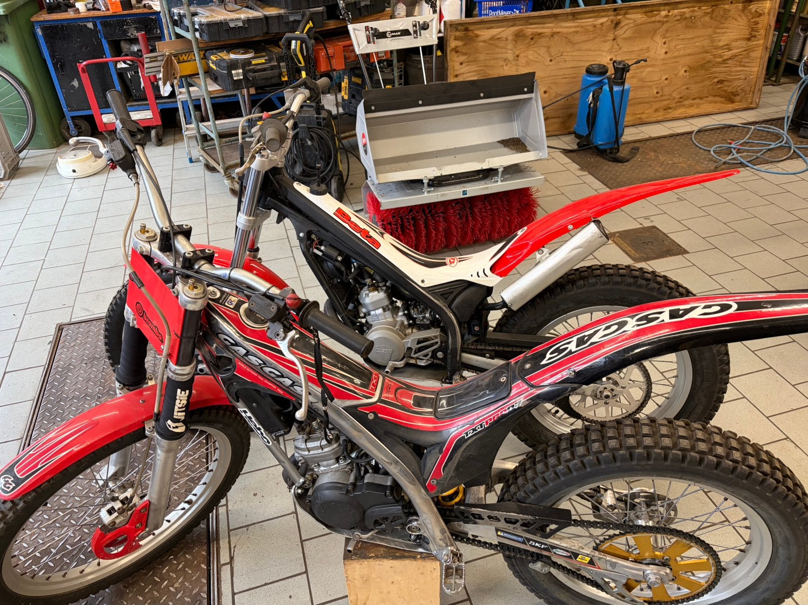 Trail motoren, Fietsen en Brommers, Ophalen, Gebruikt, 80 cc, Overige merken