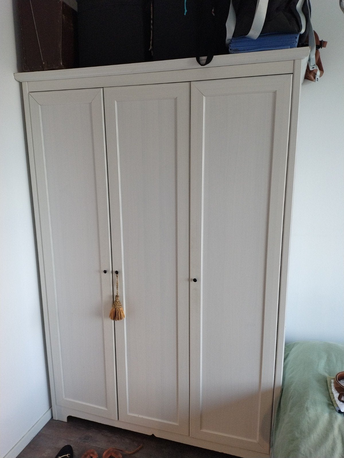 Ikea aspelund kledingkast met spiegel deur, Huis en Inrichting, Ophalen, Gebruikt, 50 tot 100 cm, 150 tot 200 cm