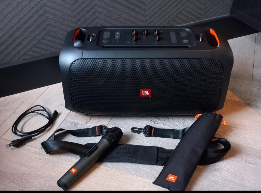 JBL PartyBox On-The Go   -met microfoon-, Ophalen, JBL, Overige typen, Zo goed als nieuw
