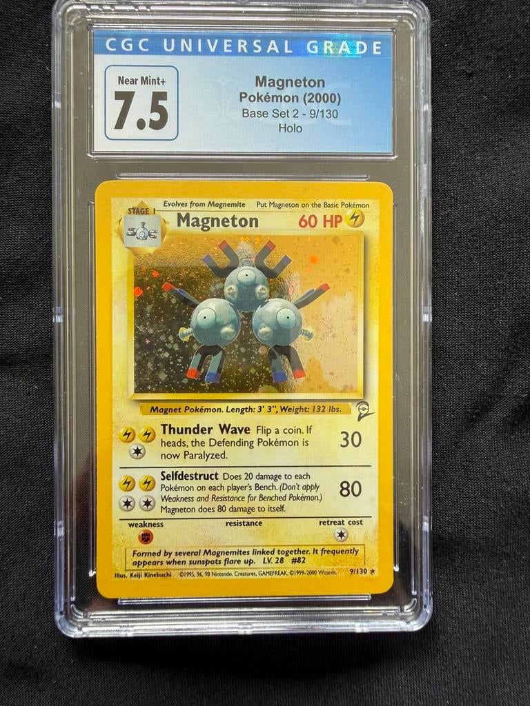 Magneton Holo, Hobby en Vrije tijd, Verzamelkaartspellen | Pokémon, Ophalen of Verzenden, Zo goed als nieuw