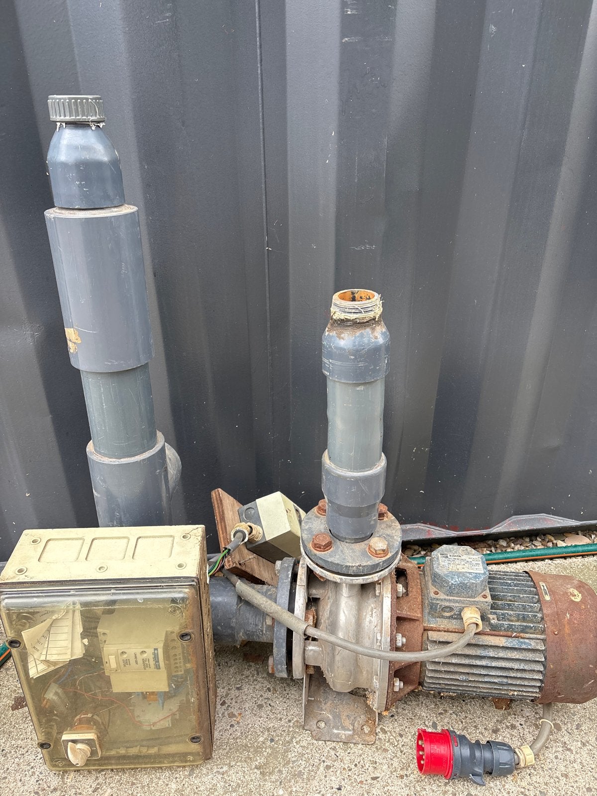 Ebara Elektropomp 3M 40-160/4 met schakelkast, Ophalen, Gebruikt, Elektromotor, 1800 rpm of meer