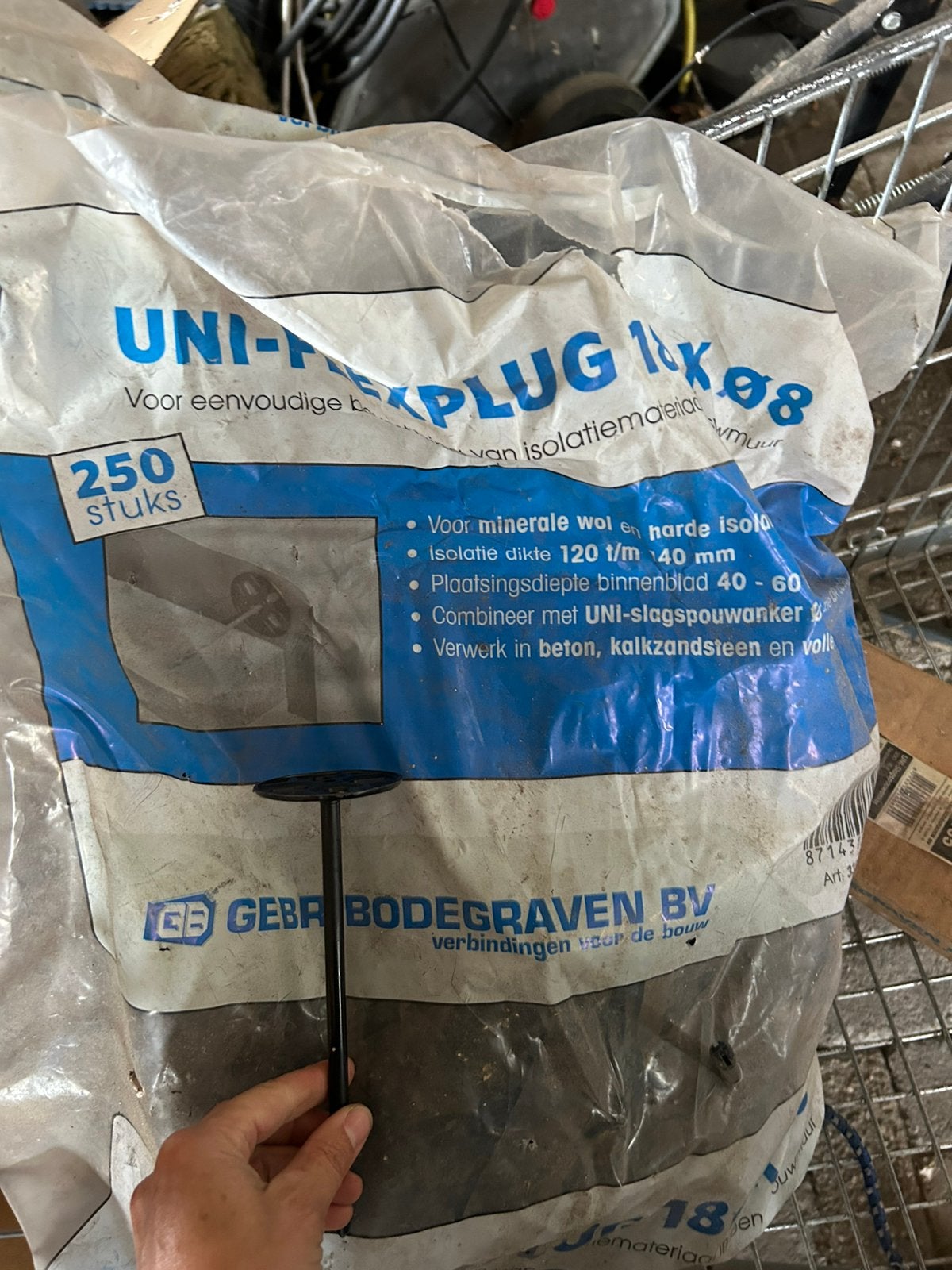 Isolatie pluggen met ankers, Ophalen of Verzenden, Nieuw, Overige typen